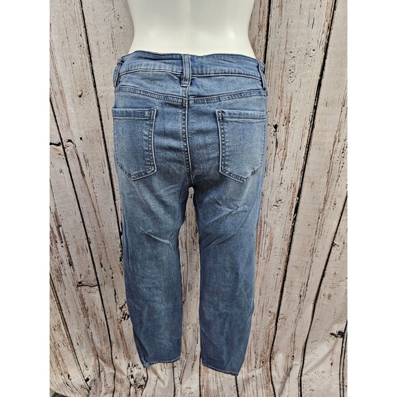 ALK Women's Size 8 Buffalo David Bitton Aubrey Denim Blue Jeans Pants Stretchy - Picture 2 of 6